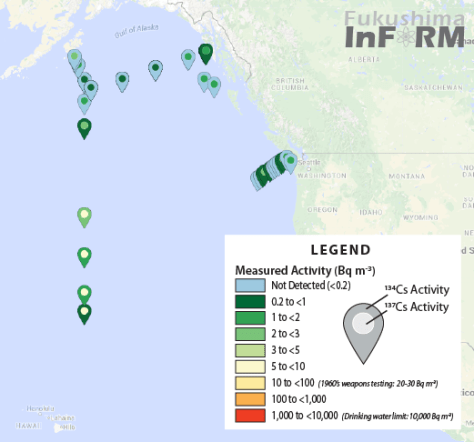 June 2015 results from an Our Radioactive Ocean supported research cruise. 